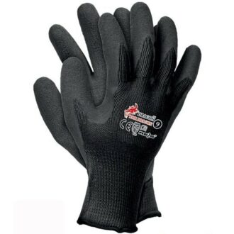Latex munkakesztyű DRAGO BLACK