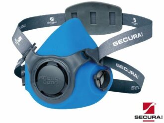 Munka félálarc SECURA 3000 szűrők nélkül