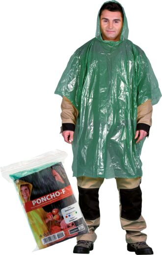 Légáteresztő esőkabát PONCHO COOL