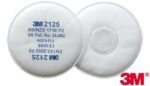 Szűrő 3M™ 2125 P2 részecskék ellen 2 db egy csomagban