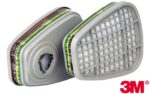 Gázok és gőzök elleni szűrő 3M™ 6059 ABEK1 2 db egy csomagban