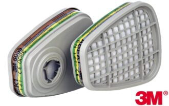 Gázok és gőzök elleni szűrő 3M™ 6059 ABEK1 2 db egy csomagban