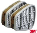 Gázok és gőzök elleni szűrő 3M™ 6055 A2 2 db egy csomagban