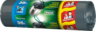 Hulladékzsákok 35 literes, 15 db