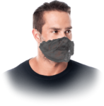 Higiénikus maszk 100 db FACE fekete