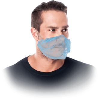 Higiénikus maszk 100 db FACE kék