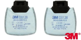 Szűrő 3M™ Secure Click™ P2 R gőzök és ózon ellen 2 db egy csomagban
