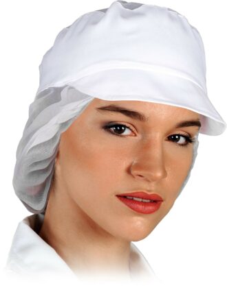 Női szakács sapka siltel BERGO WHITE