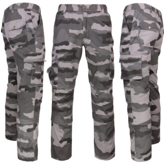 Terepszínű nadrág 2in1 HUNTER CAMU GREY