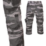 Terepszínű nadrág 2in1 HUNTER CAMU GREY