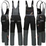 Kantáros munkásnadrág PRO BLACK DUAL