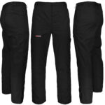 Derékig érő munkanadrág SIMPLE BLACK
