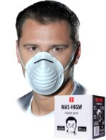 Fehér higiénikus maszk polipropilénből HIG 50ks