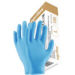 Eldobható nitril kesztyű OGRIFOX 100 db púdermentes