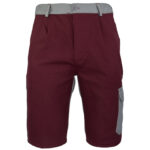 Rövidnadrág DELUX BURGUNDY