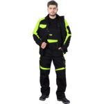 Téli munkanadrág merevítővel TANZO FLUO