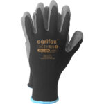 Latex kesztyű RICK OX BLACK