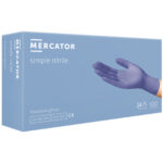 Nitril kesztyű 100 db MERCATOR CLASSIC NITRILE púdermentes