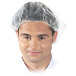 Eldobható praktikus védősapka 100 db NYLON