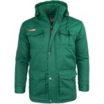 Téli munkakabát HARD GREEN