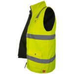 Fényvisszaverő szigetelt munkamellény  PRO HIVIS