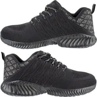 Biztonsági teniszcipő cipő PAUL SBP BLACK