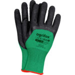 Latexbe mártott munkakesztyű FOAM OX GREEN