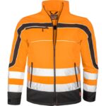 Fényvisszaverő softshell munkakabát NEMO ORANGE