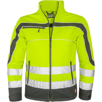 Fényvisszaverő softshell munkakabát NEMO GELB