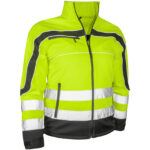Fényvisszaverő softshell munkakabát NEMO GELB