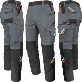Derékig érő munkanadrág PRO GREY DUAL