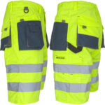 Fényvisszaverő rövidnadrág PROFI HIVIS NAVY