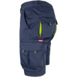 Rövidnadrág elasztánnal MANNLAND NAVY YELLOW