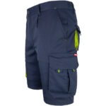 Rövidnadrág elasztánnal MANNLAND NAVY YELLOW
