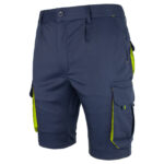 Rövidnadrág elasztánnal MANNLAND NAVY YELLOW