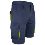 Rövidnadrág elasztánnal MANNLAND NAVY YELLOW