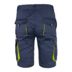 Rövidnadrág elasztánnal MANNLAND NAVY YELLOW
