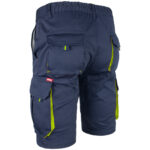 Rövidnadrág elasztánnal MANNLAND NAVY YELLOW