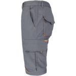 Rövidnadrág elasztánnal MANNLAND GREY ORANGE