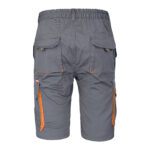 Rövidnadrág elasztánnal MANNLAND GREY ORANGE