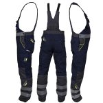 Téli munkanadrág merevítővel PRO NAVY REFLEX