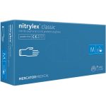 Nitril kesztyű 100 db MERCATOR Nitrylex® BASIC púdermentes