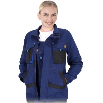Női munkavédelmi kabát FIO NAVY