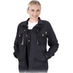 Női munkavédelmi kabát FIO DARK GREY