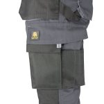 Derékig érő munkanadrág FOXI DARK GREY