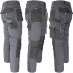 Derékig érő munkanadrág FOXI DARK GREY