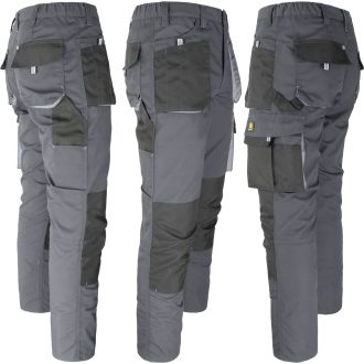 Derékig érő munkanadrág FOXI DARK GREY