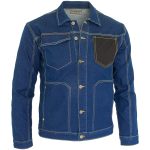 Munkakabát JEANS STRETCH BLUE