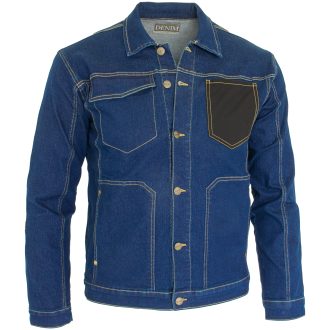 Munkakabát JEANS STRETCH BLUE