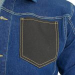 Munkakabát JEANS STRETCH BLUE